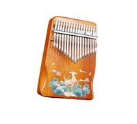 Kalimba professionale Principianti portatili per pianoforte con foro inferiore a 21 toni che suonano Kalimbala Principianti strumento musicale Kalimba facile da imparare