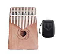 Kalimba Professionale Professional Kalimba 17 Keys Thumb Piano Mahogany Kalimba 17 Tasto Tastiera Strumento Per Tastiera Portatile Per Pianoforte(Set)