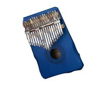 Kalimba professionale Protezione per le mani blu zaffiro scala cromatica pianoforte per pollice a 17 toni Kalimba Kalimba pianoforte per dita per principianti portatile