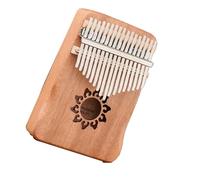 Kalimba professionale Protezione per le mani scala cromatica in legno color pianoforte a 17 toni per pollice Kalimba Kalimba pianoforte per dita per principianti portatile