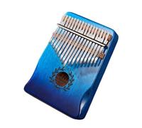 Kalimba professionale Protezione per le mani sfumato blu mogano kalimba dito pianoforte luminoso pollice pianoforte strumento musicale portatile kalimba 17 toni