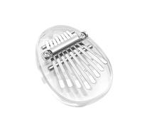 Kalimba Professionale Regalo Con Ciondolo Musicale Marimba Per Pianoforte Con Dito E Pollice Mini Kalimba A 8 Tasti(Style 6)