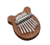 Kalimba Professionale Regalo Con Ciondolo Musicale Marimba Per Pianoforte Con Dito E Pollice Mini Kalimba A 8 Tasti(Style 1)