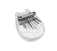 Kalimba Professionale Regalo Con Ciondolo Musicale Marimba Per Pianoforte Con Dito E Pollice Mini Kalimba A 8 Tasti(Style 7)