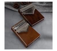 Kalimba professionale Scala cromatica per pianoforte a pollice per principianti portatile e professionale a 21 tasti/17 tasti in noce (Size : 21)
