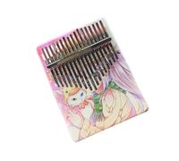 Kalimba professionale Set completo di accessori pianoforte cromatico per pollice Kalimba Pianoforte per dita per strumento semplice entry-level Kalimba a 17 toni (Color : 3/4)