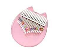 Kalimba professionale Set completo di accessori Pianoforte per pollice Kalimba in acrilico per principianti a 17 toni (Color : 2)