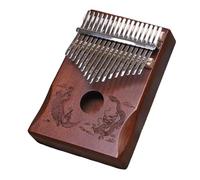 Kalimba Professionale Set Di Pianoforte A Pollice Kalimba Con 17 Tasti Accordatura Manuale Portatile Adatto A Principianti Adulti(17keySeaCoconutGreen)