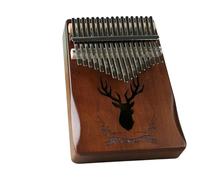 Kalimba Professionale Set Di Pianoforte A Pollice Kalimba Con Accordatura Manuale A 17 Tasti Portatile(17key Reindeer Black)