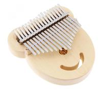 Kalimba professionale Strumento cromatico carino in abete rosso Thumb Piano Kalimba 17 tasti per suonare professionalmente adatto ai principianti