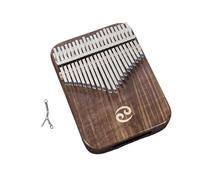 Kalimba professionale Strumento musicale entry-level a 21 toni scatola per pianoforte strumento musicale modello di costellazione Kalimba in noce nera