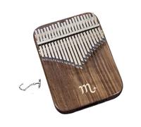 Kalimba professionale Strumento musicale Kalimba a 12 costellazioni pianoforte a dita Kalimba in noce nera tipo a scatola per pianoforte a pollice a 21 toni