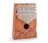 Kalimba Professionale Strumento musicale Kalimba Finger Piano in mogano a 17 tasti per la registrazione delle prestazioni
