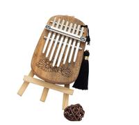 Kalimba professionale Strumento musicale portatile kalimba mini pollice pianoforte dito pianoforte kalimba in legno di canfora a 8 toni