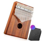Kalimba professionale Strumento musicale portatile per pianoforte a dita a 17 toni in legno di acacia color kalimba