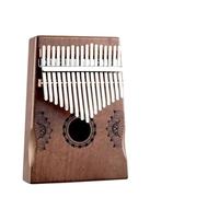 Kalimba professionale Strumento per pianoforte portatile cromatico Kalimba a 34 tasti Musica marimba professionale