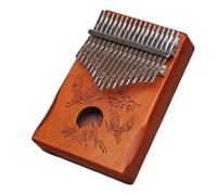 Kalimba professionale Strumento professionale Kalimba Kalimba Strumento portatile per pianoforte a 17 tasti per pollice Professionale per pianoforte a pollice cromatico