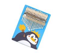 Kalimba professionale Suona semplici strumenti musicali Pianoforte da dito Kalimba professionale in legno massello verniciato a 17 toni