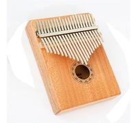 Kalimba professionale Tutto il pianoforte a pollice Kalimba in legno massello singolo strumento musicale portatile pianoforte a dito a 17 toni (Color : 3/4)