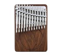 Kalimba professionale Tutto in legno massello di noce nera a 24 tasti simpatico strumento musicale mini strumento per il pollice Piano cromatico Limba