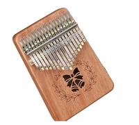 Kalimba professionale Yue Bell Log Scala cromatica a colori Pianoforte per pollice a 17 toni Kalimba Pianoforte per dita per principianti portatile