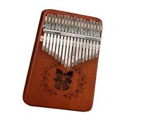 Kalimba professionale Yue Bell scala cromatica a colori retrò pianoforte a 17 toni per pollice Kalimba Kalimba pianoforte per dita per principianti portatile