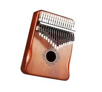 kalimba strumento 17 tasti pollice pianoforte in mogano professionale che suona con martelletti per principianti strumento carino strumento musicale marimba portatile (Color : 2)