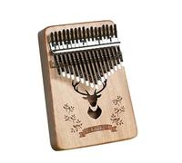 kalimba strumento 17 tasti pollice pianoforte in mogano professionale che suona con martelletti per principianti strumento carino strumento musicale marimba portatile (Color : 8)