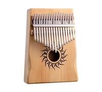 kalimba strumento 7 pianoforte da dito kalimba a 21 tasti strumento per principianti kalimba pianoforte da pollice professionale tutto in legno massello impiallacciato acero (Color : 4)