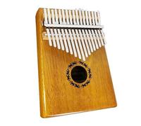 Kalimba Strumento a tastiera per pianoforte a dita con carillon Kalimba a 17 tasti con martello per libri di canzoni
