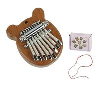 Kalimba Strumento Kalimba Portatile A 8 Tasti Mini Tastiera Musicale Thumb Piano Regali In Legno Thumb Piano(Style 2)
