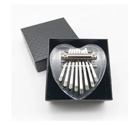 kalimba strumento Mini strumento a tastiera con dito dal suono buono Accessorio carino Kalimba 8 tasti per pianoforte a pollice (Color : 4)