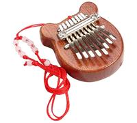 Kalimba Strumento Musicale 8 Tasti Kalimba Pianoforte A Pollice In Legno Con Cordino Strumento Musicale Pianoforte Amante Della Musica(B)