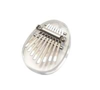 Kalimba Strumento Musicale Amanti Della Musica Mini Organo A Pollice Trasparente Kalimba In Acrilico Strumento A Tastiera 8 Tasti(C)