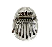 Kalimba Strumento musicale cromatico entry-level professionale cromatico per pianoforte ad acqua acrilico Kalimba a 8 toni (Color : 3)
