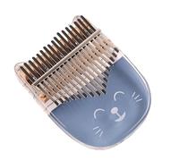 Kalimba Strumento Musicale Kalimba Acrilico 17 Tasti Pianoforte A Pollice Trasparente Con Martello Accordatore Custodia Kalimba Strumento Kalimba Acrilico(D)