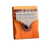 Kalimba Strumento Musicale Kalimba Strumento A 21 Tasti In Acero Pieno Con Foro Rotondo E Accessori Adatto Ai Principianti(A)