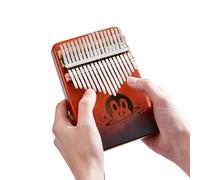 Kalimba Strumento Musicale Kalimba Thumb Piano 21 Note Mini Finger Piano 17 Note Regalo Piccolo Strumento Musicale(17 Rabbit)