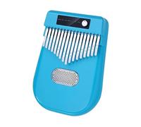 Kalimba Strumento Musicale Mini Kalimba 17 Tasti Kalimbas Ortable Accessori Per Tastiera Musicale Pianoforte Elettronico(Blue)