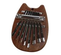 Kalimba Strumento Musicale Pianoforte Per Pollice In Legno Mini Kalimba A 8 Tasti Con Pianoforte Per Strumento Musicale Con Cordino(Style 1)