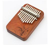 Kalimba Strumento Musicale Pianoforte Per Pollice Kalimba A 10 Note Pianoforte Per Strumenti Musicali Kalimba Per Principianti A Dieci Note Pianoforte A Doppio Dito(Brown)