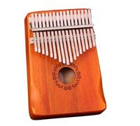Kalimba Strumento Musicale Strumento Per Principianti In Legno Massello Per Pianoforte A Pollice La Struttura Interamente In Legno Massello Impiallacciato Offre Una Migliore Qualità Del Suono(Coffee c