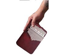 Kalimba Strumento Musicale Tastiera Per Pianoforte Kalimba Professionale A 17 O 21 Tasti Con Impiallacciatura In Legno Massello Purpleheart Carlimba Finger Piano(17)