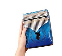 Kalimba Strumento Musicale Thumb Piano 21 Note Kalimba Single Board Finger Piano Strumento Per Principianti Finger Piano Gradient Blue