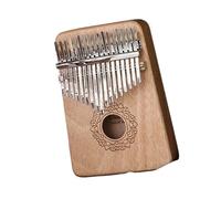 Kalimba Strumento Pianoforte da Pollice cromatico a 17 Toni Kalimba Pianoforte da Dito Portatile per Principianti Colore del registro dei Fiori