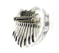 kalimba strumento Strumento musicale cromatico entry-level professionale cromatico per pianoforte ad acqua acrilico Kalimba a 8 toni (Color : 2)