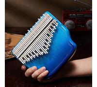 kalimba strumento Strumento per pianoforte pollice impiallacciato a 34 tasti impiallacciatura in legno di faggio dito scala cromatica carino strumento musicale pianoforte portatile kalimba (Color : 3