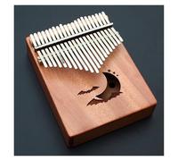 Kalimba Thumb Piano Da 21 Note Piano Con Fori Sonori Più Stili Disponibili Mbira(Style 19)