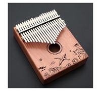 Kalimba Thumb Piano Da 21 Note Piano Con Fori Sonori Più Stili Disponibili Mbira(Style 25)