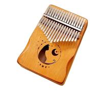 Kalimba Thumb Piano Portatile 17 tasti Finger Piano(Yellow)